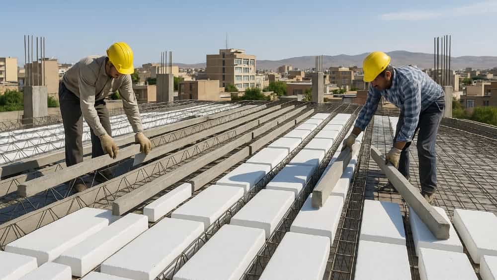 خرید تیرچه استاندارد با سیم مفتول مرغوب در زنجان